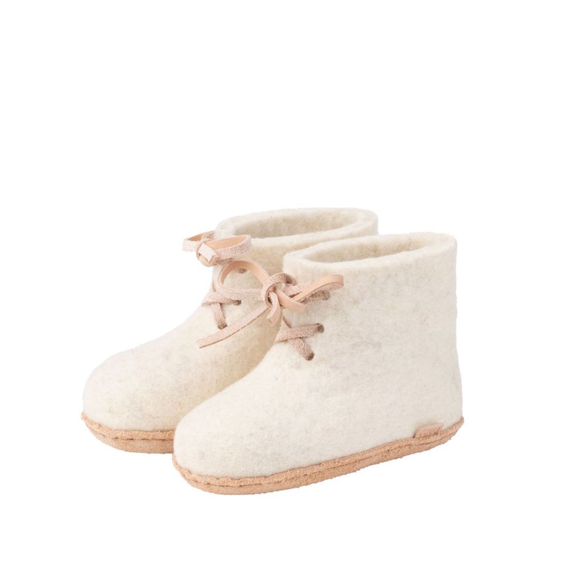 My first slipper Eco Baby - Natural white