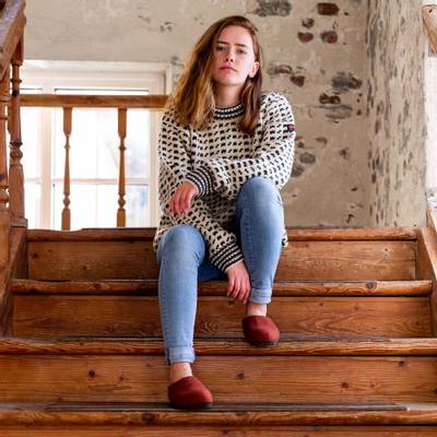 Slipper - Rusty red